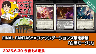 FF×ファウンデーションズ限定構築「白黒モーグリ」