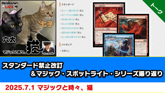 禁止改訂＆スポットライト・シリーズ振り返り